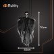 Ruhhy 26125 Hanging Skeleton, 70 cm, Black