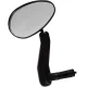 Trizand 25781 Left Bicycle Mirror, Black