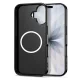 Tech-Protect Lamano MagSafe Phone Case Cover iPhone 17 - black and brown