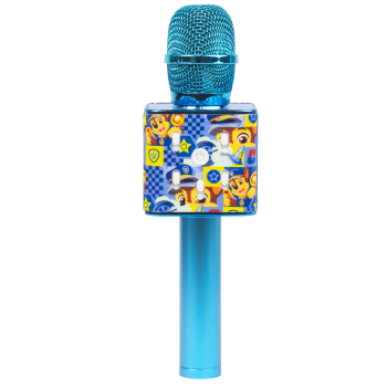Kids Karaoke Microphone Paw Patrol Wireless Bluetooth Speaker, blue
