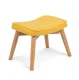 Sofotel Norse Wingback Chair with Footstool, Yellow