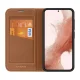 Dux Ducis Skin X2 Wallet Case for Samsung Galaxy S23+ with Stand, Brown