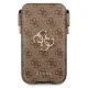 Guess Phone bag GUHCP12M4GPSBR 6.1\" brown/brown 4G Metal Logo