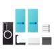 Samsung Clear Magnet Case for Galaxy Z Fold 8 Ultra + 2 Films, Clear