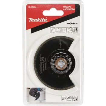 Makita TMA070 B-65034 Diamond Riff Segment Saw Blade Starlock 85mm