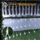 Telcon LED Net Lights 1.5m x 1.5m with 120 LEDs for Indoor Outdoor Decor, Cold White