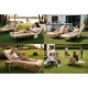 Sofotel Chillwell Dream Folding Garden Lounger / Camp Bed