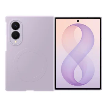 Samsung Silicone Magnet Case for Galaxy Z Fold 8 with MagSafe, Purple