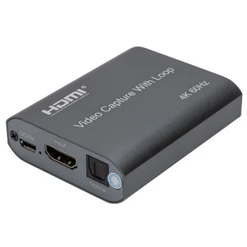 HDMI Video Capture Card with Loop USB 2.0, 4K 60Hz