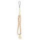 Guess Chain Metal 4G Charm Phone Strap, Pink
