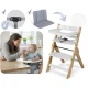Nukido Timo Wooden High Chair for Feeding