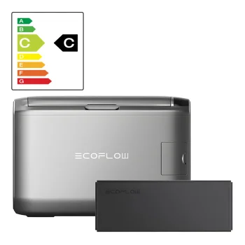 EcoFlow GLACIER55-EB-HB 55L Portable Refrigerator + 298Wh Battery