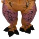 Inflatable T-REX Dinosaur Costume for Kids, 1.5–1.9 m, Brown
