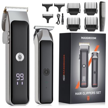 Hair Clipper Set MAXGROOM M608 with Trimmer & Display