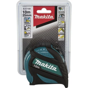 Tape Measure Makita B-57168, 10 m x 25 mm