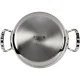 De Buyer Affinity Low Saucepot with Lid 24 cm