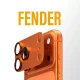 PanzerGlass Fender Camera Protector Tempered Glass for iPhone 17 Pro - Orange