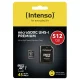 Intenso microSDXC Memory Card 512GB Class 10 UHS-I Premium with Adapter