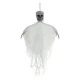 Ruhhy 00026124 Hanging Skeleton, 70 cm, White