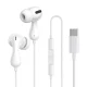 Baseus Encok CZ20 In-Ear Wired USB-C Headphones - White