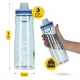 4FIZJO Sports Water Bottle 850 ml, Blue