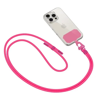 Tech-Protect C5S Rope Crossbody Strap - fuchsia