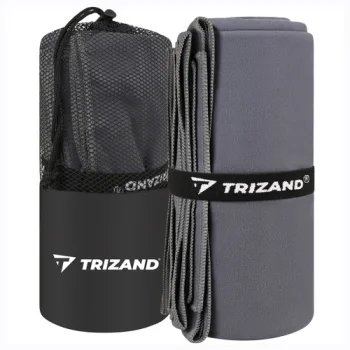Trizand Quick-Drying Towel 180x100 cm, Grey