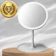 Bakalu SN55113 Round LED Cosmetic Makeup Mirror, White