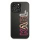 Karl Lagerfeld Multipink Brand vāciņš iPhone 13 / 13 Pro - Melns