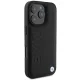 BMW iPhone 16 Pro Max Case Leather Hot Stamp MagSafe, Black