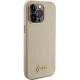 Guess iPhone 15 Pro Max Case Glitter Glossy Script, Gold