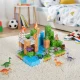 Multistore Magnetic Building Blocks for Kids, 114 Pieces