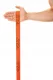 4Fizjo Power Band Fabric Resistance Band, 1-7 kg, Orange