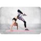 Neo-Sport Exercise Mat 173 x 61 cm, Pink