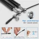 4Fizjo Adjustable Jump Rope with Bearings Speed, Black