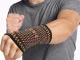 Elastic Wrist Support Brace, Black/Orange