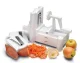 Spiral Vegetable Slicer with 3 Blades, White