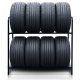 Humberg HM-386 Metal Tire Rack for 8 Tires, Garage Storage Stand