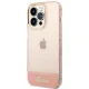 Guess iPhone 14 Pro Max Case Translucent, Pink