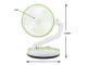 Wireless Foldable Desk Fan with LED Lamp, 5W, Green
