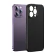 Armored Phone Case Cover iPhone 14 Pro Max compatible with MagSafe Baseus Synthetic Fiber tempered glass - black