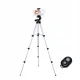 Camera Phone Tripod Stand with Phone Holder and Remote Control, 35-105 cm