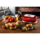 Ariete Party Time Hamburger Maker, 1200 W, Red