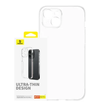 Baseus OS-Lucent Series Phone Case for iPhone 15 Plus, Clear