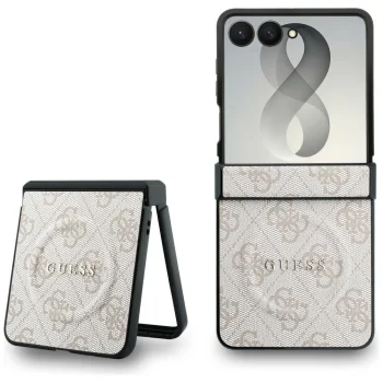 Guess 4G Classic MagSafe Case for Samsung Galaxy Z Flip 8 - Pink