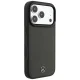 Mercedes Leather Mesh with Bow Line MagSafe Case for iPhone 18 Pro Max / 17 Pro Max, Dark Gray