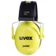 uvex K Junior Children\'s Ear Defenders, SNR 29 dB, Yellow
