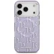 Karl Lagerfeld IML KL Monogram MagSafe Case for iPhone 17 Pro Max Purple