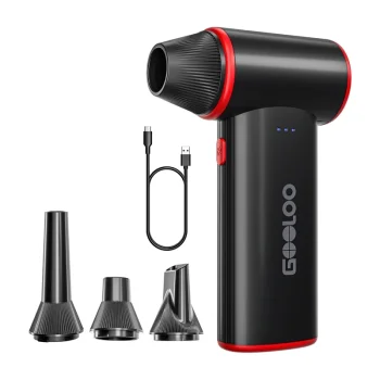 GOOLOO F3 Electric Blower, 150,000 RPM, 5000 mAh Air Duster