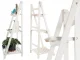 Wooden Flower Stand Three Shelves Plant Rack